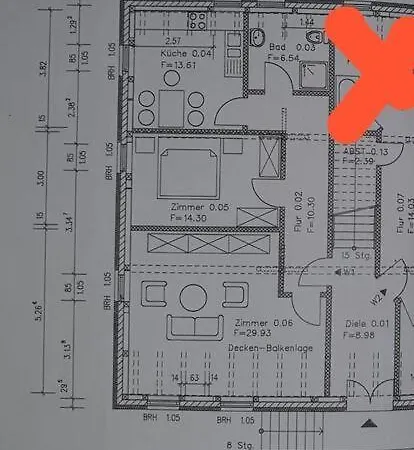 公寓 Kornhaus - Schoene Mit Pool, Kamin Und Terrasse