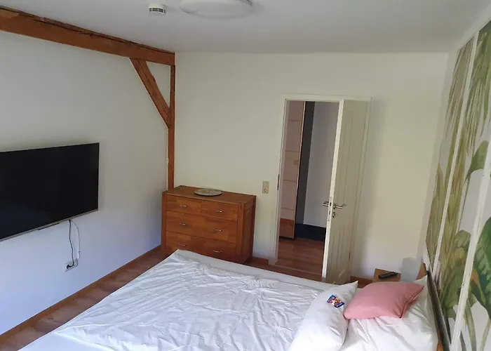 Appartement Kornhaus - Schoene Mit Pool, Kamin Und Terrasse Göttingen